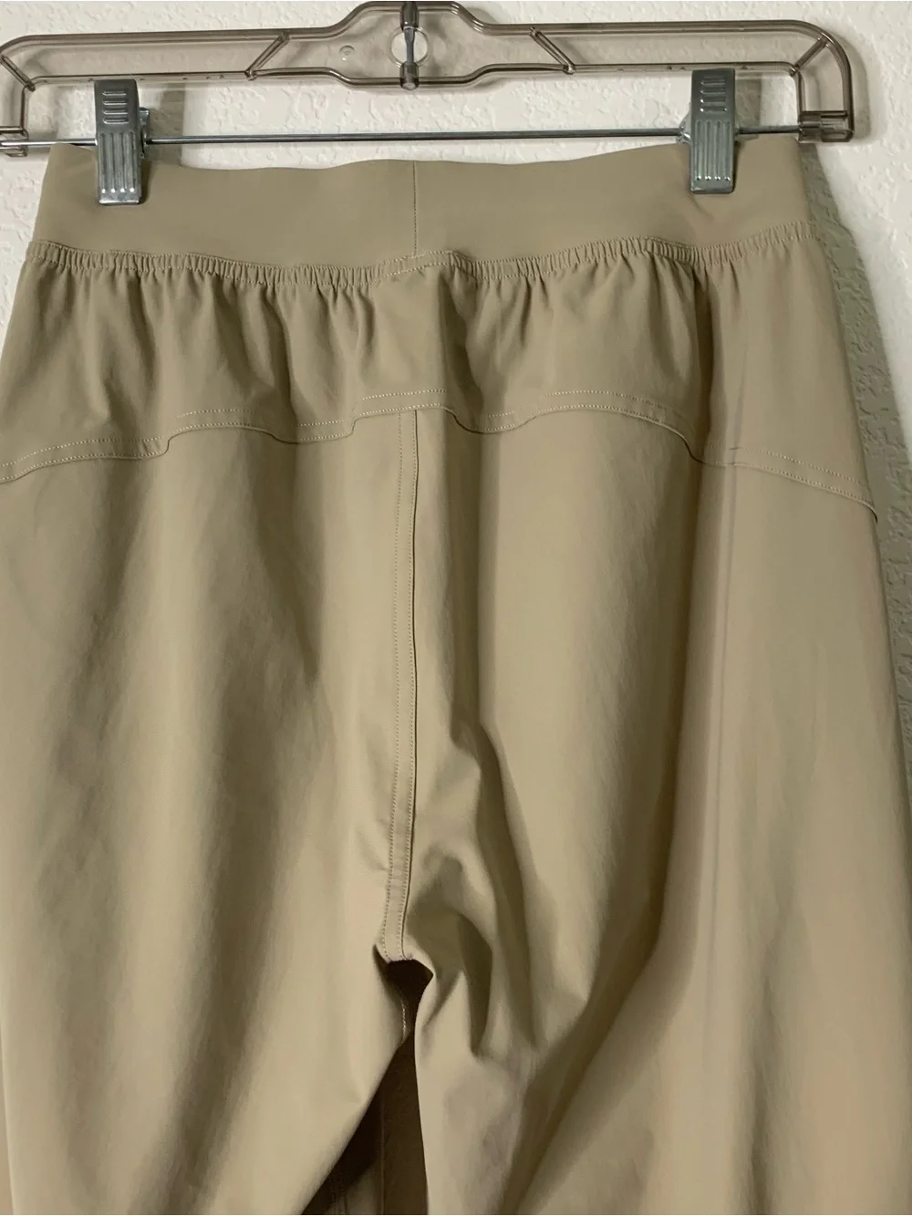 Lululemon womens tan adapted state joggger ankle zip cropped 23” 2